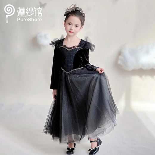 非质量问题不退换哦~pureshare 黑天鹅公主裙 商品图2
