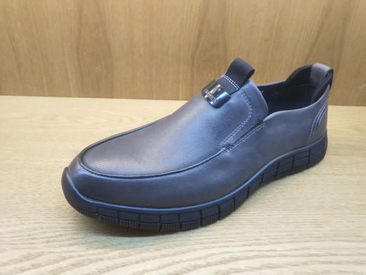 豪行秋款10359951一脚蹬休闲布洛克英伦皮鞋潮流韩版男士百搭板鞋 专柜正品 商品图1