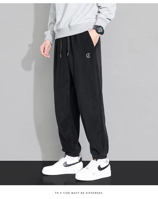 【GZ】无忧购秋冬奥粒双面绒加绒加厚保暖潮流百搭2款可选长裤男款2810-2811（截单后5-7天发货） 商品图6