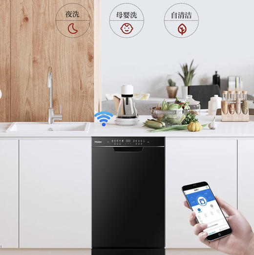 海尔（Haier）洗碗机 EYW101286BKTU1 商品图13