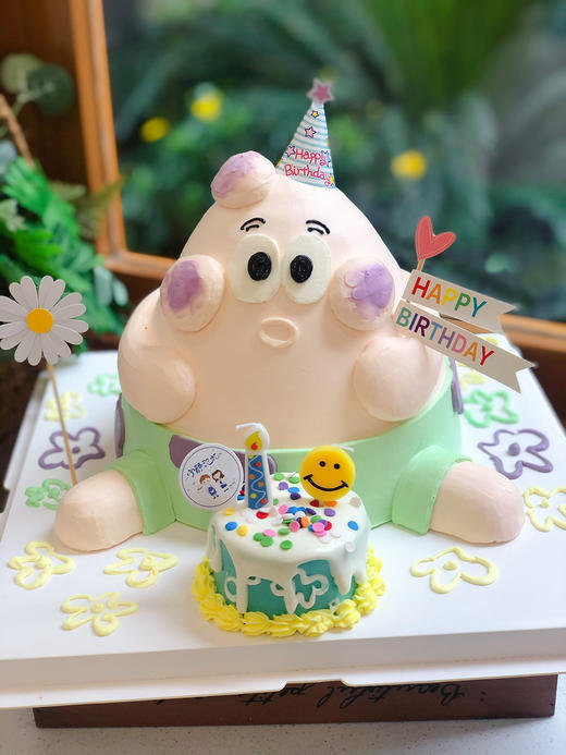 异形派大星奶油蛋糕 下单前请仔细阅读商品详情 商品图0