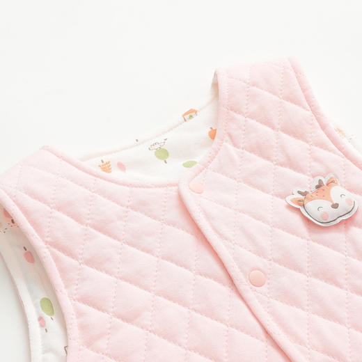 丽婴房-内衣类（冬）F2开衫背心1_浅粉 商品图7