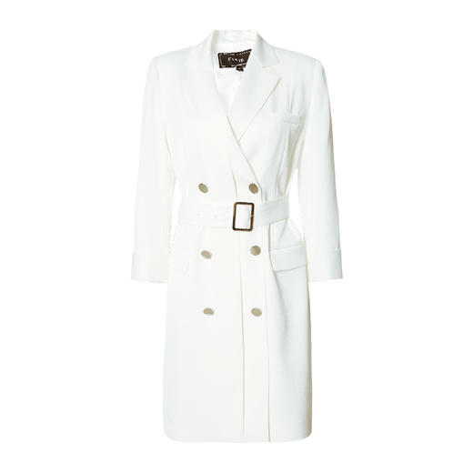 EITIE爱特爱秋季新款时尚洋气大气通勤百搭显瘦风衣外套女长6704403 商品图10