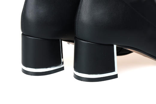 豪麟名鞋奥莱迪嘉女鞋长靴羊皮革Z26300N黑色  原价4960元 商品图2