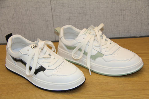 豪行秋款20378686系带小白鞋板鞋爆款网红平底运动休闲鞋透气女鞋 商品图3