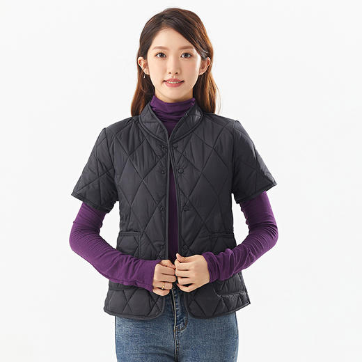 SX-2366加厚保暖短袖棉内胆女款家居加绒可2366 商品图7