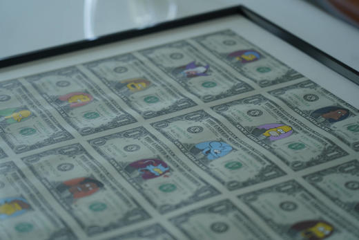 收藏系列 美金手绘画 辛普森 商品图7