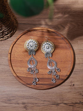 洱云编织苗银耳环| 手工制作 | 现货 