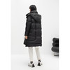 NEELLY纳俪商场同款冬季新款羽绒服女中长款连帽可脱卸廓形外套N22103L01084 商品缩略图4