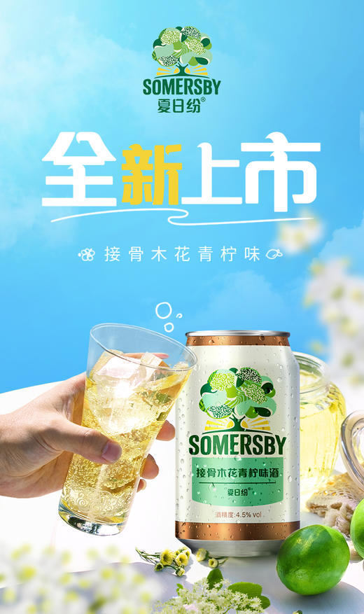 【专享】Somersby夏日纷混合口味酒330*12罐整箱（口味可选择） 商品图6