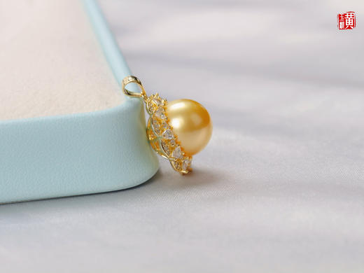 [ 雪精灵 ] 南洋金珍珠吊坠 商品图1