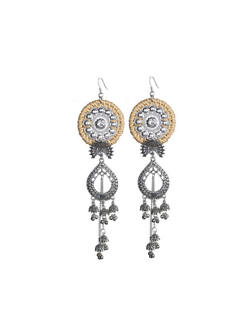 洱云编织苗银耳环| 手工制作 | 现货  商品图4