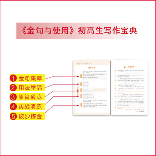 【作文辅导】金句与使用-人民日报教你写好文章 甄选时鲜经典素材 方法提炼实战演练 商品图3