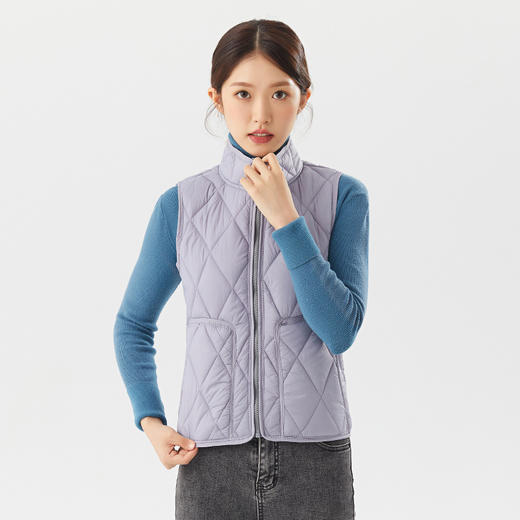 SX-70236春秋女士外穿马甲保暖马甲轻薄口袋时尚年轻棉马甲70236 商品图2