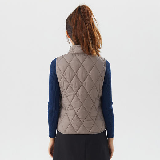 SX-70236春秋女士外穿马甲保暖马甲轻薄口袋时尚年轻棉马甲70236 商品图3