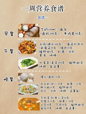 健身餐每天吃什么？