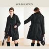 OLrain欧芮儿法式黑色小香风羽绒服女春2025新款中长款加厚外套 商品缩略图2