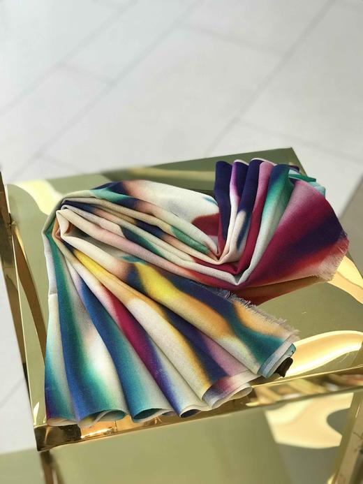 优品堂【花好月圆】纯羊毛长巾 商品图3