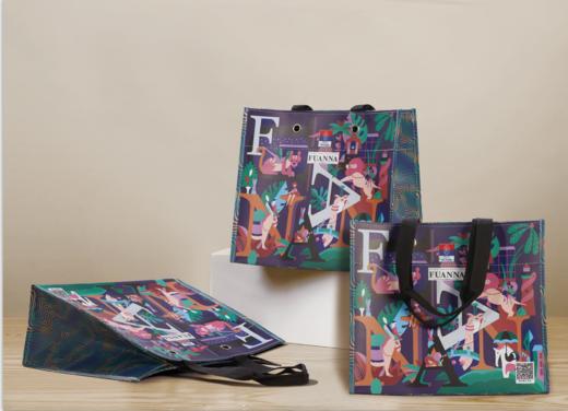 富安娜荣耀28周年限量时尚购物袋 商品图5