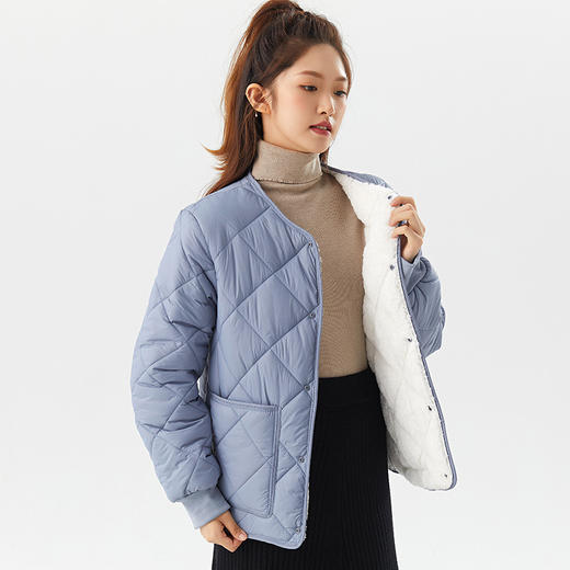 SX-2333加肥加大加厚加绒保暖长袖女款上衣2333 商品图2