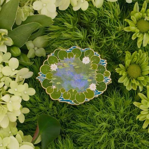 daparo莫奈的睡莲大都会博物馆联名胸针女男胸花徽章小众礼物 商品图2