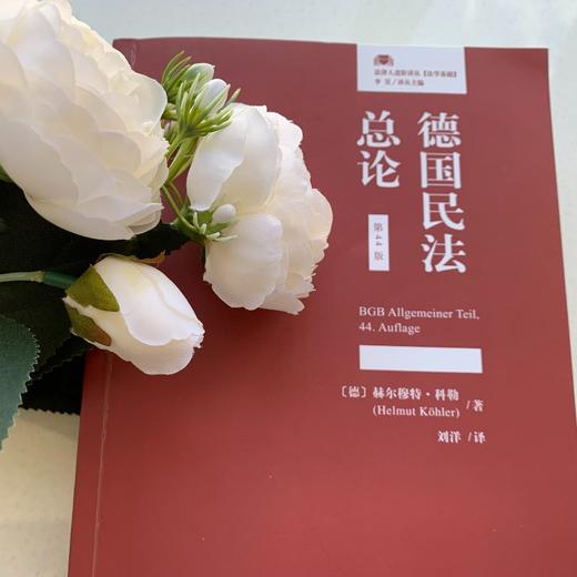 德国民法总论（第44版） [德]赫尔穆特·科勒（Helmut K?hler）；刘洋[译] 北京大学出版社 商品图3