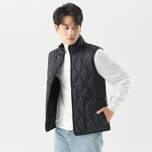 SX-70236春秋女士外穿马甲保暖马甲轻薄口袋时尚年轻棉马甲70236 商品图7