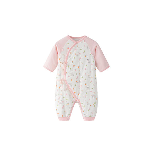 丽婴房-内衣类（冬）F2系带连身装1_浅粉 商品图0