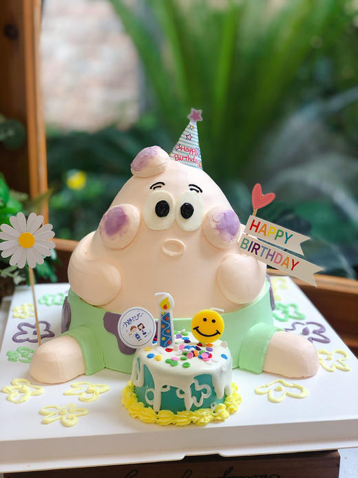 异形派大星奶油蛋糕 下单前请仔细阅读商品详情 商品图1