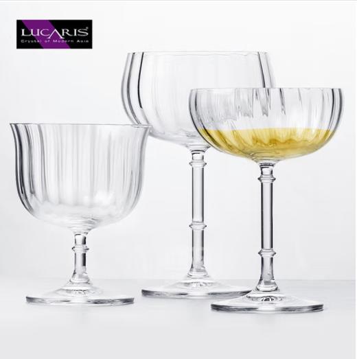 LUCARIS进口水晶杯高脚杯鸡尾酒杯创意洋酒杯啤酒杯威士忌酒杯马天尼杯 355毫升鸡尾酒杯【单只】 商品图3