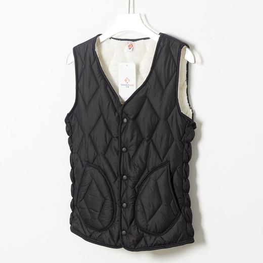 SX-8022新款加绒加厚舒适家居保暖冬季短款口袋修身贴袋马甲8022 商品图5