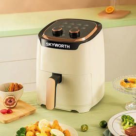 创维 空气炸锅3.5L容量1-4人家用智能无油