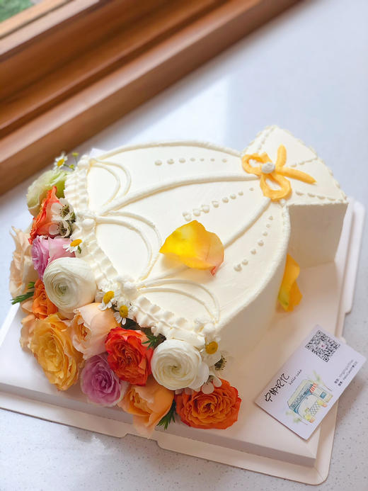 异形鲜花奶油蛋糕 下单前请仔细阅读商品详情 商品图0