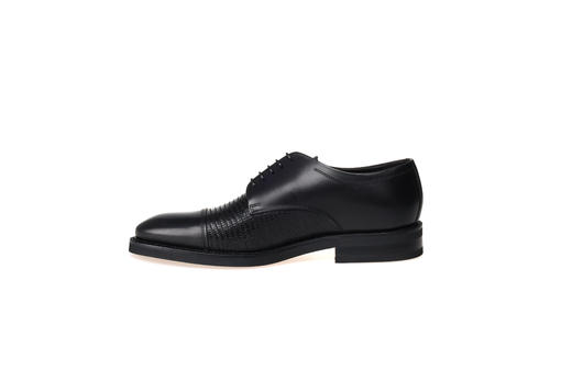 豪麟名鞋奥莱BALDININI男鞋牛皮革皮鞋DU3B120P黑色  原价4660元 商品图1