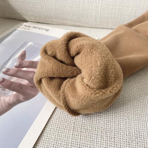 老米优品  / 加绒加厚！复古咖啡色！秋冬氛围感满满！《简约百搭字母连帽加绒卫衣》不管是日常通勤还是出门玩，穿这件卫衣都ok！老米墙裂推荐要入的卫衣！WY221012E 商品图14