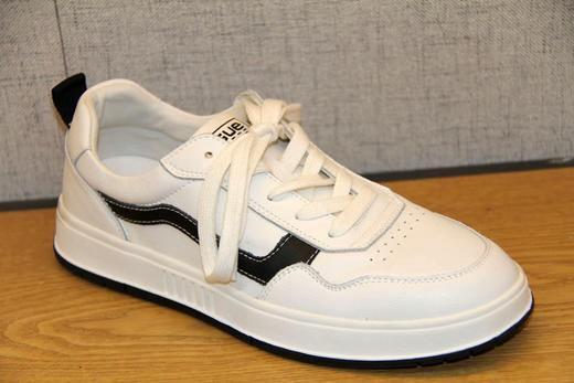 豪行秋款20378686系带小白鞋板鞋爆款网红平底运动休闲鞋透气女鞋 商品图1