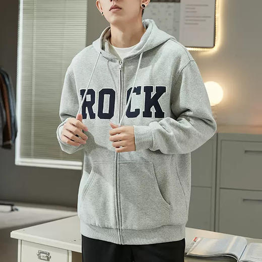 裁缝学苑MQ12新款卫衣纸样男装连帽开衫卫衣外套衣服样板服装打板 商品图3