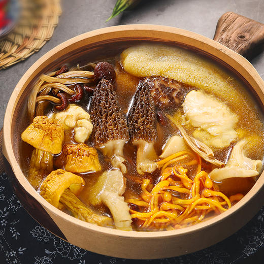 【菌菇套餐】拾菌汤包*2+竹荪50g+羊肚菌50g 商品图2