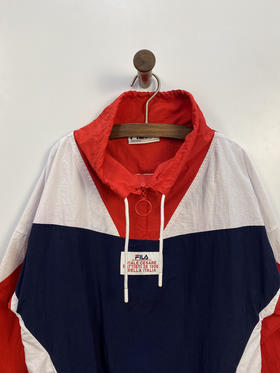 FILA 斐乐 大绣花 LOGO 运动外套 _SJK(S)