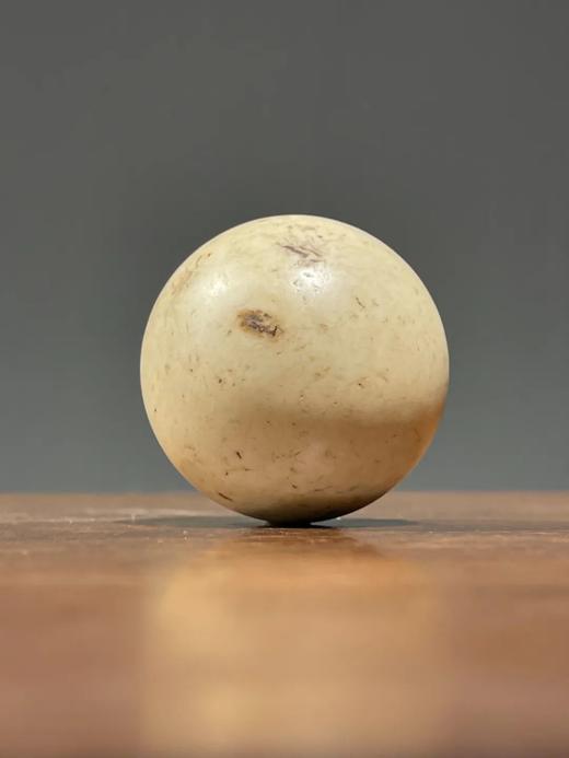 汉白玉老手捻旋掌球，顺丰包邮 商品图1