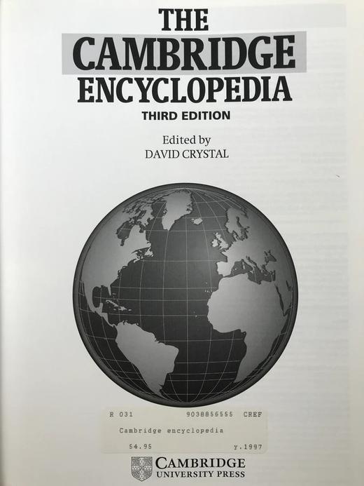 剑桥百科全书（第三版） 330幅插图250幅地图 精装16开 商品图3
