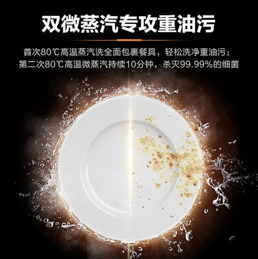 海尔（Haier）洗碗机 EYBW13228BKU1 商品图6