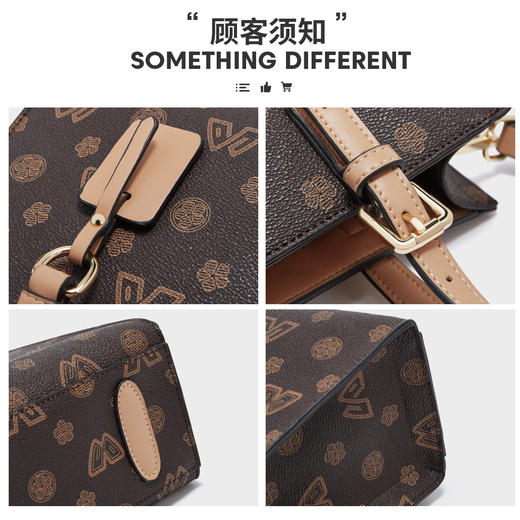 Safiya/索菲娅 印花大容量托特包女单肩包包女式斜挎包女士手提女包2022新款 SF9158002Y 商品图5