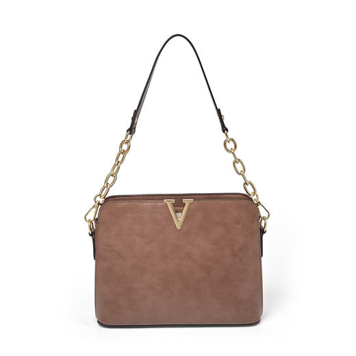 【包包专区】Safiya/索菲娅包包2022新款百搭腋下链条包单肩女斜挎包手机女包 SF9140013Y 商品图7