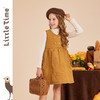 littletime女童花朵背心裙秋冬加厚保暖儿童背心连衣裙 商品缩略图1
