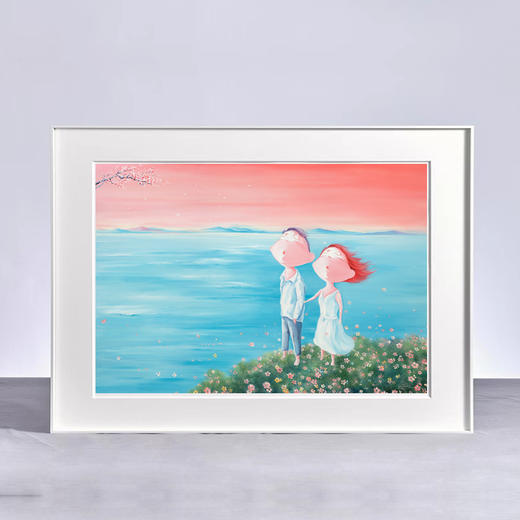 吴琼《粉色的风 No.3》168版 商品图0