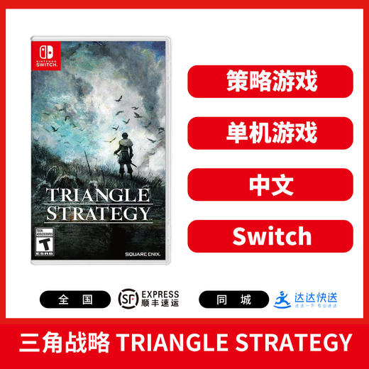 二手Switch游戏 三角战略 中文版 商品图0