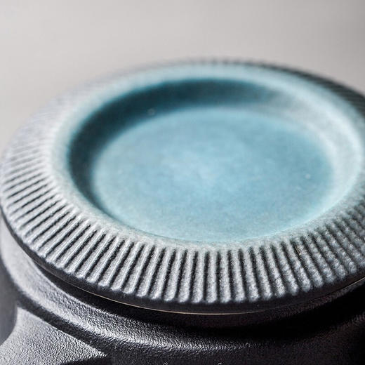 陶瓷功夫茶具套装家用客厅陶瓷茶杯茶盘轻奢现代泡茶整套礼盒 伊-楼宇双侧把套装（9头）+茶盘VH2b 商品图3