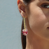 订购6周到｜Annele-Bubblegum-长款 红色 耳环［芬兰设计师］ 商品缩略图4