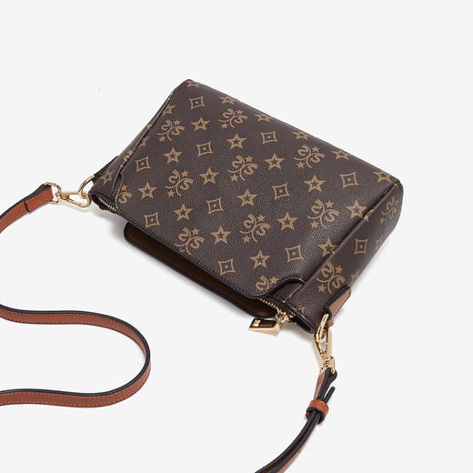 【立减30元】Safiya/索菲娅包包2022新款印花信封包百搭单肩包女式斜挎包女包 SF9158015Y 商品图3